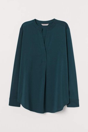 Creped Blouse - Green