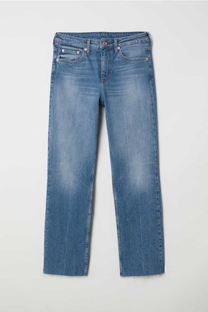 H&M Straight High Ankle Jeans