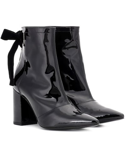 x Clergerie Karli patent leather ankle boots