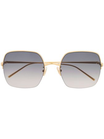 Boucheron Eyewear, Half Frame Sunglasses