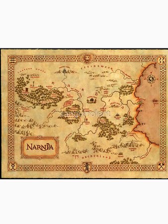 "Map of Narnia" T-shirt by sanguinolent | Redbubble