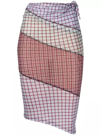 Miaou Sienna Plaid check-pattern Skirt - Farfetch