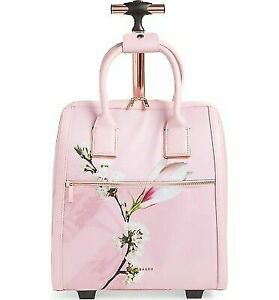 Ted Baker London Harmony Two Wheel Travel Carry on Suitcase Bag Pink for sale online | eBay