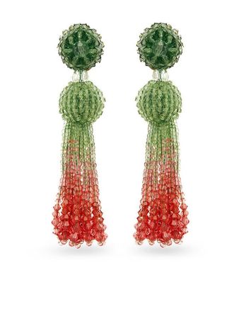 earrings by Oscar de la Renta