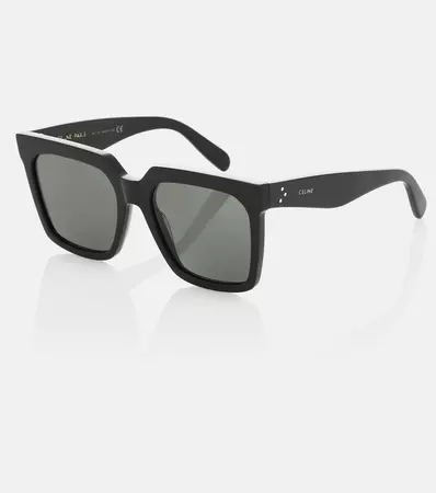 Square Acetate Sunglasses in Black - Celine Eyewear | Mytheresa
