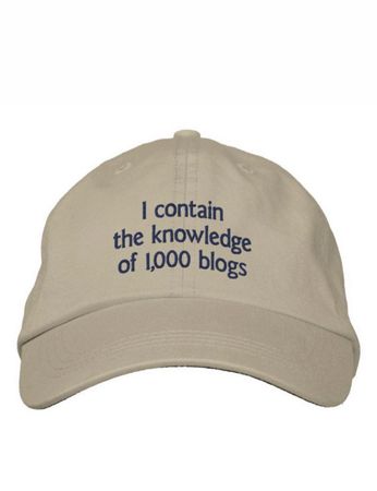 I contain the knowledge of 1,000 blogs