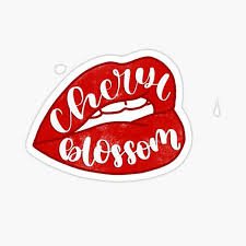 cherry blossom from riverdale name sticker - Google Search