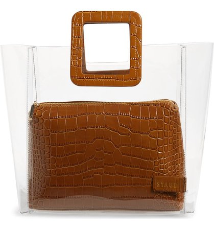 STAUD Shirley Transparent Tote | Nordstrom