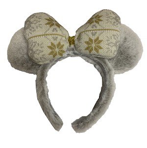 Disney Ears Headband - Minnie Mouse - Fuzzy Sweater