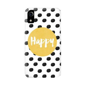Happy Yellow And Dots IPhone XR Case for Sale by Allyson Johnson
