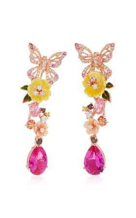 Exclusive: Rose Vine Earrings By Anabela Chan | Moda Operandi