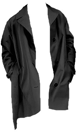 gabardine jacket trench coat png