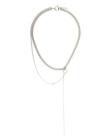 Justine Clenquet Draped cable-link Necklace - Farfetch
