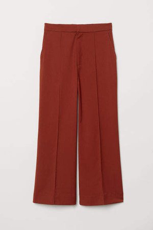 Flared Pants - Red
