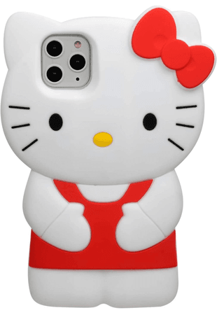 Hello kitty silicone iPhone 13 case