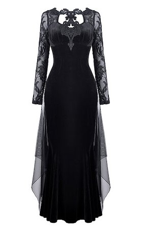 Black Dress Witch Samhain