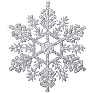 Silver snowflake clipart - Clip Art Library