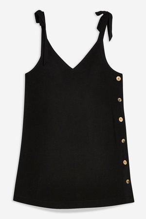 Button Mini Slip Dress - New In Fashion - New In - Topshop