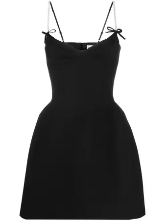 SHUSHU/TONG embellished-straps Mini Dress - Farfetch