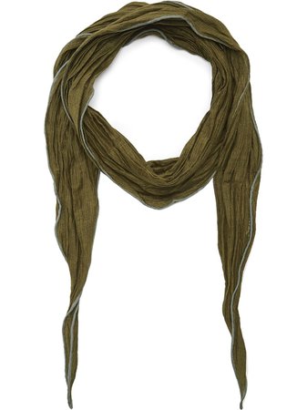 Ermenegildo Zegna cotton-silk blend scarf - FARFETCH