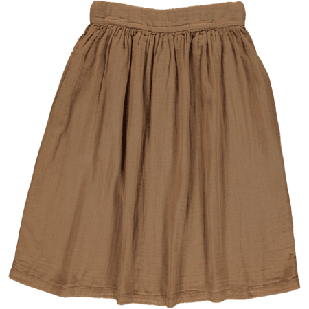 Skirt Madame curcuma Brown Sugar SS20 - Poudre Organic
