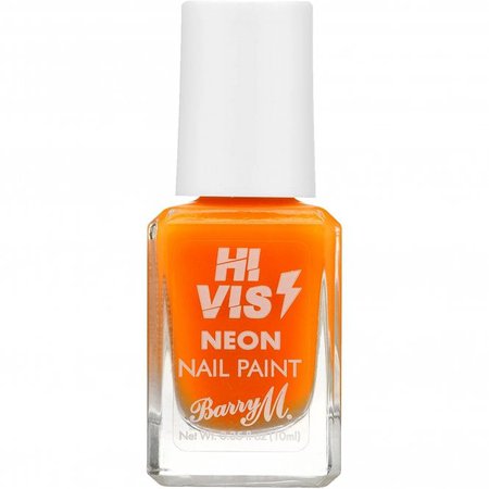 Barry M - Hi Vis Neon Nail Polish Collection - Outrageous Orange (HVNP1)