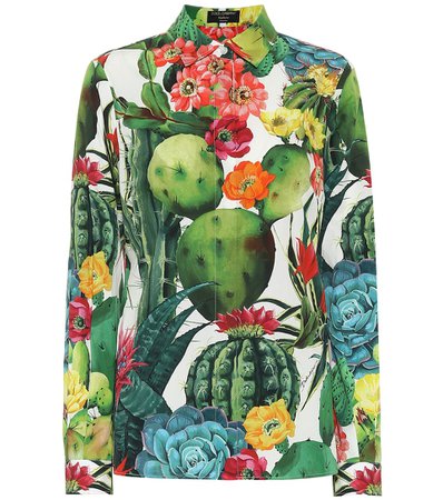 Dolce & Gabbana - Exclusive to Mytheresa – Printed cotton-poplin shirt | Mytheresa