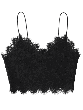 Lacey black singlet