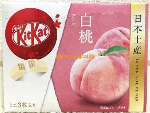 ONLY SELL AIRPORT Nestle Kit Kat Chocolate Peach 3 mini bar 1 box Kitkat JAPAN | eBay