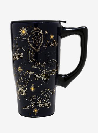 Harry Potter Constellation Ceramic Travel Mug