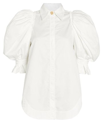 Aje | Puff Sleeve Cotton Shirt | INTERMIX®