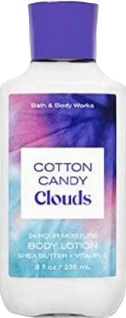 cotton candy cloud lotion by bath and body works