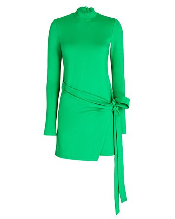 Alexis Ulla Jersey Mini Dress In Green | INTERMIX®