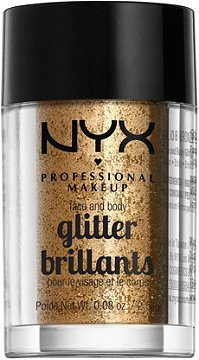 NYX Professional Makeup Face and Body Glitter - Bronze