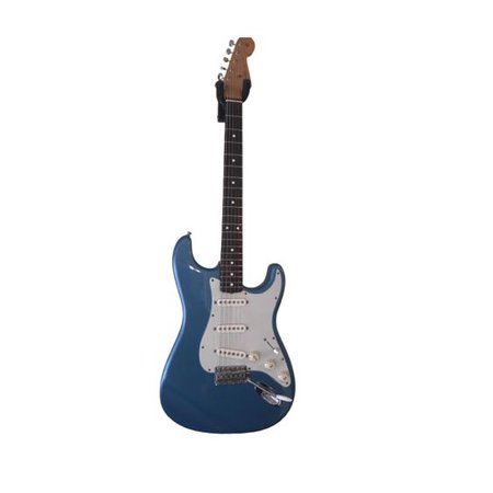 *clipped by @luci-her* Blue Electric Guitar
