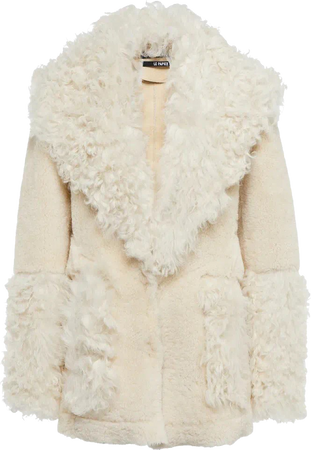 White fur Coat