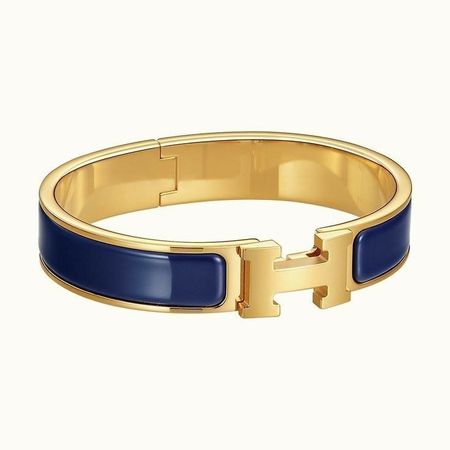 blue and gold bracelet