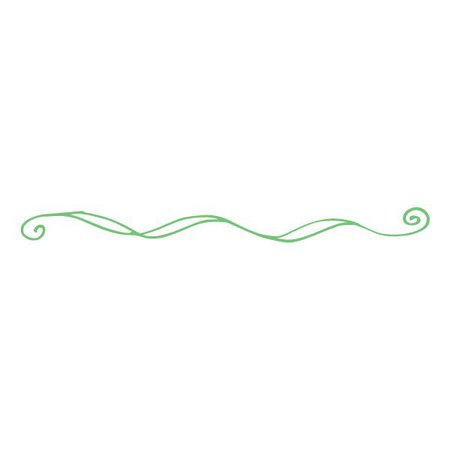 green doodle swirl