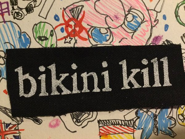 Bikini Kill band patch | Etsy