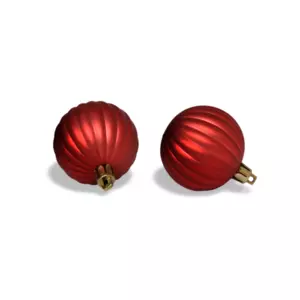 2 red ornaments