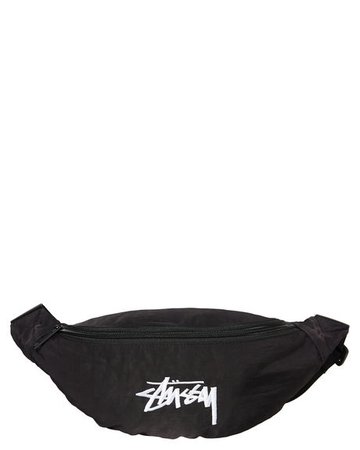 Stussy Stock Waist Bag - Black | SurfStitch