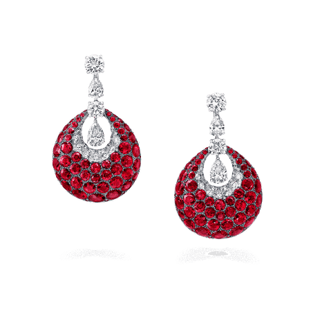 Diamond Earrings | Bombé Classic Jewellery | Graff