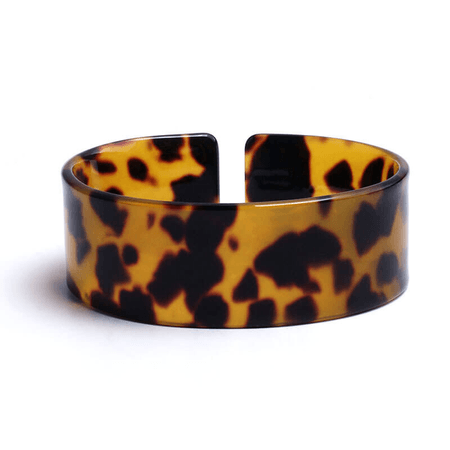 Leopard print bracelet