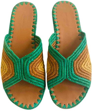Multicolour Cloth Sandals