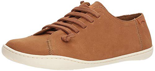 Amazon.com | #Camper Peu Cami Tan White Womens Leather Trainers Shoes | Boots