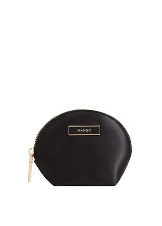 MANGO Satined effect purse