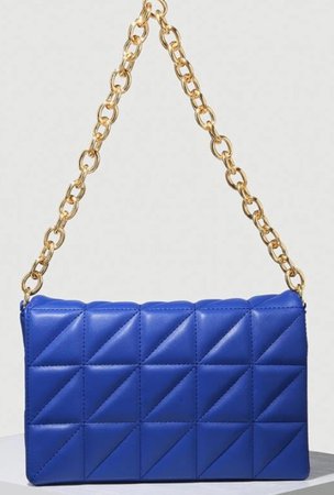royal blue purse (SHEIN)