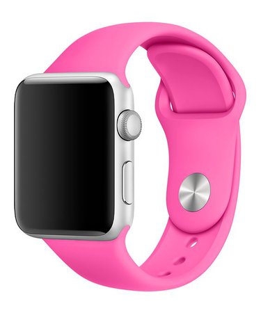 hot pink smart watch band