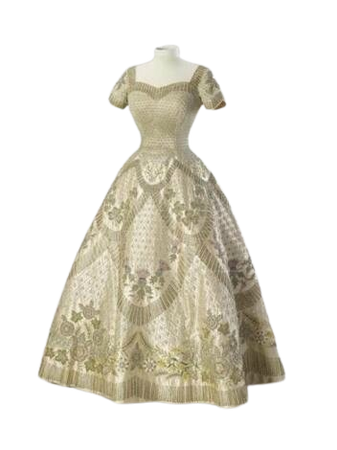 Queen Elizabeth Corination Gown