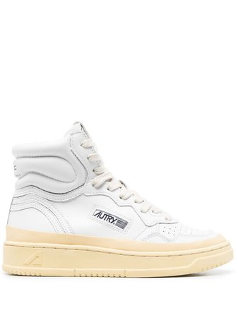 Autry Dallas Leather high-top Sneakers - Farfetch